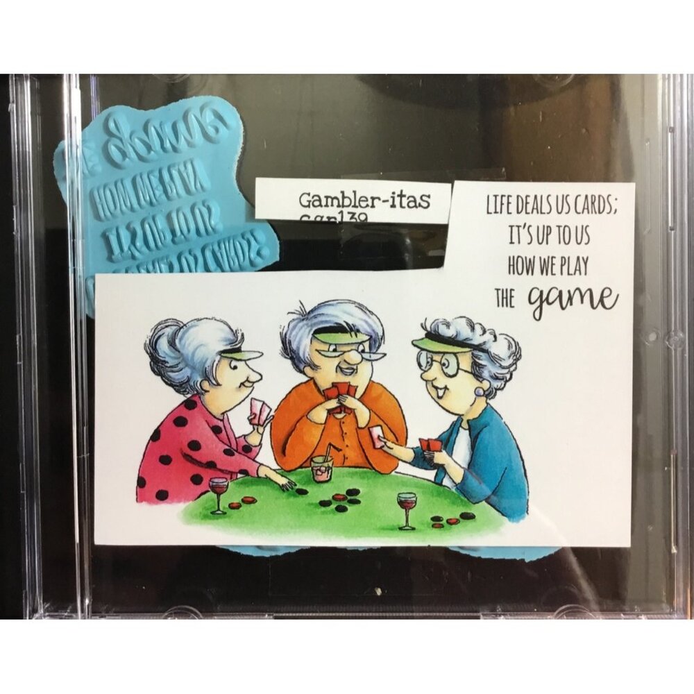 Stamping Bella Gambler-Itas Ladies Girlfriends Gambling